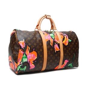ISO: Louis Vuitton Monogram Keepall 45 Duffle with Floral Print